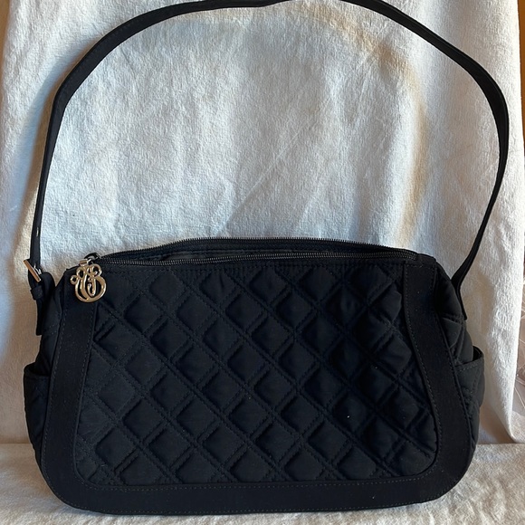Black Vera Bradley Purse - Picture 1 of 7